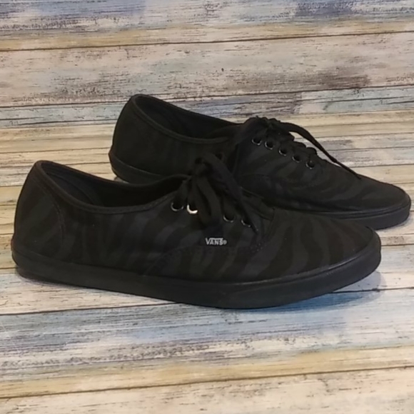 black zebra vans
